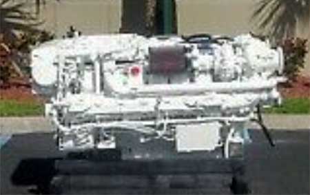 MAN D2842 LE404, Marine Diesel Engine, V-12 1300HP